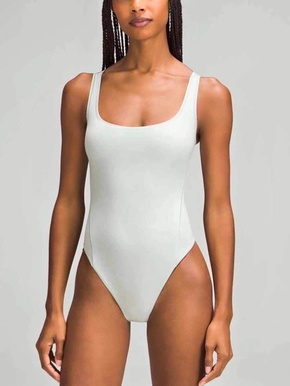 lululemon Wundermost Ultra-Soft Nulu Square-Neck Sleeveless Bodysuit Wundermost
